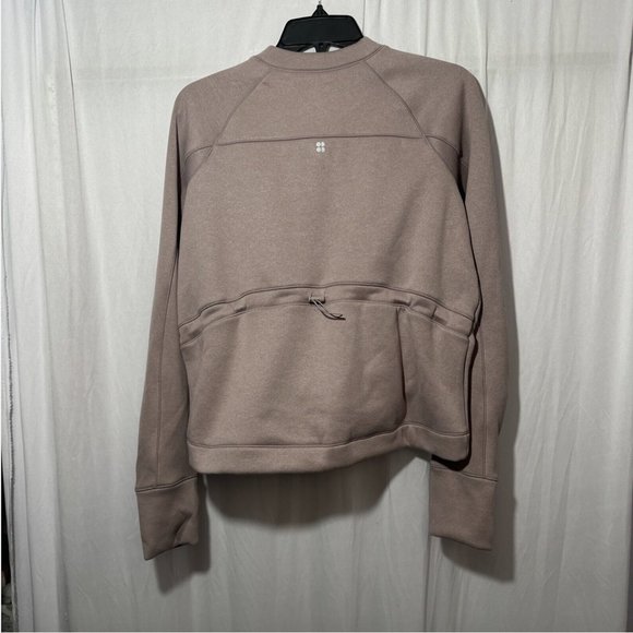 NWT Sweaty Betty [ Small ] Run Crew Neck Performance Sweatshirt Dusk Pink‎ #q423 - Picture 10 of 16